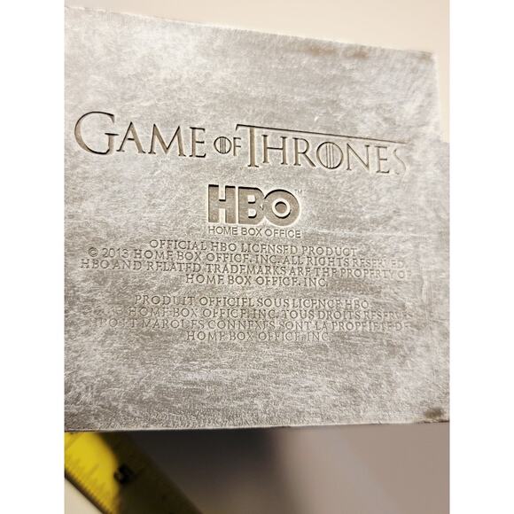 Game of Thrones House of Stark Direwolf Bookends HBO Dark Horse Collectible Gray - Picture 6 of 12